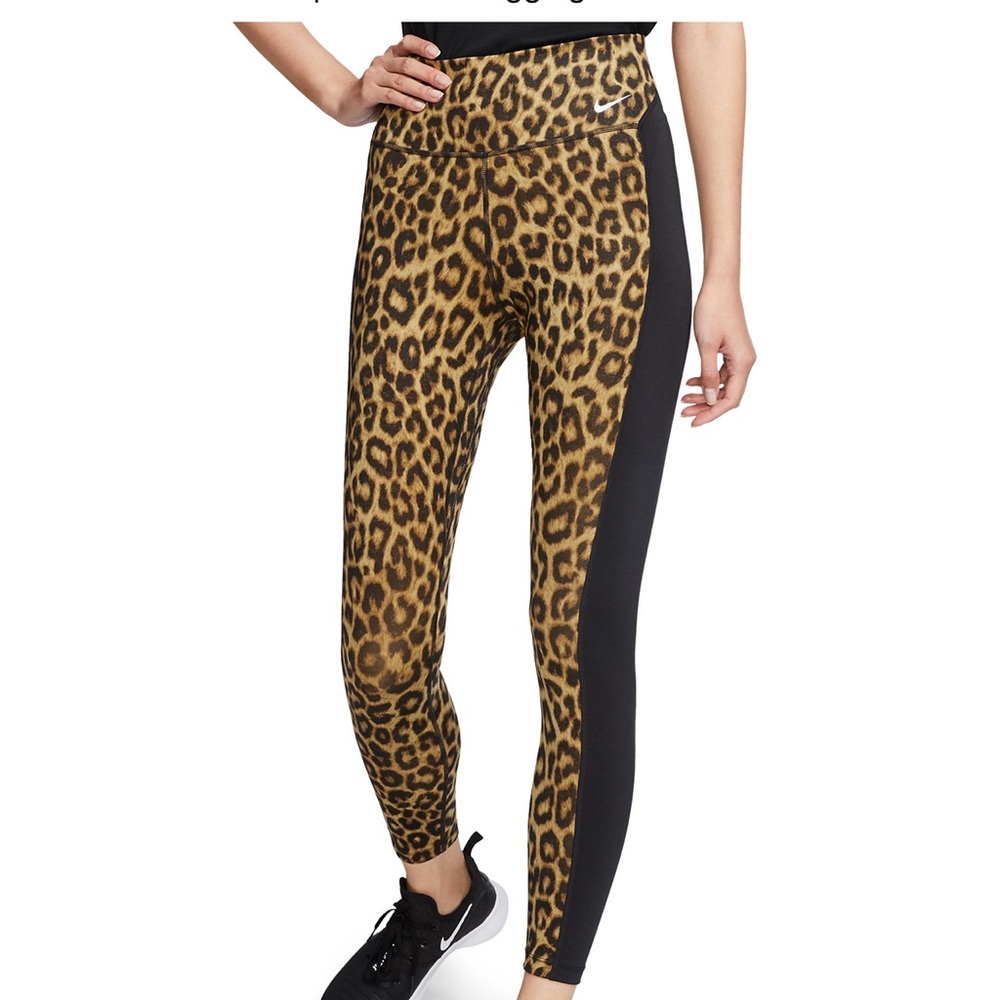 Nike One Leopard Print Leggings